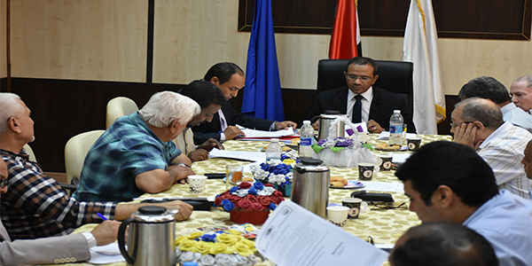 The faculty’s council meeting