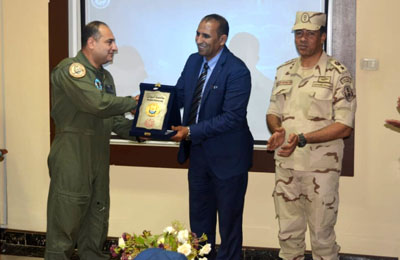 Aswan university organizes a visit to the airbase