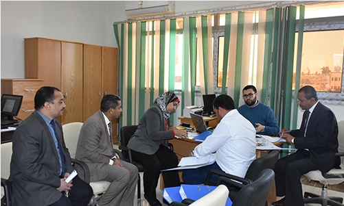 Audit visit of measurement and evaluation center