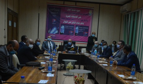 Aswan University Council convening no. (104): Approves the establishment of the postgraduate studies in the two faculties of commerce and tongues