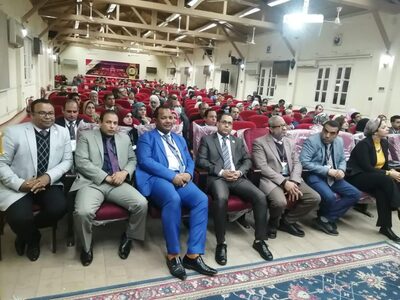 Aswan University delegation participates in the Forum of the National Anti-Corruption Strategic Plan at the Leaders Institute in Helwan