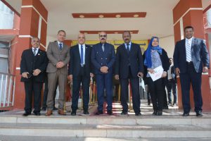 Aswan University Council honors students of the Faculty of Specific Education and discusses the university’s preparations for the first semester exams