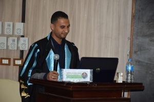 Discussion of the master’s Degree submitted by researcher Islam Mohamed Abdel Fattah Rikabi
