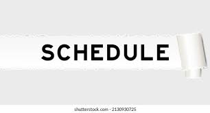 Approval of lecture schedules for the academic year 2025/2026