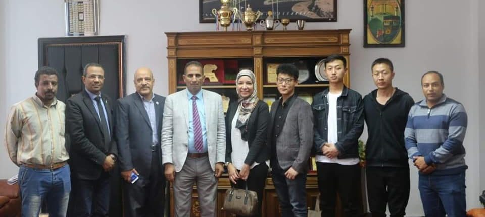 إفتتاح مشروع للري الإلكتروني بواسطة الإنترنت بكلية الزراعة بجامعة أسوان