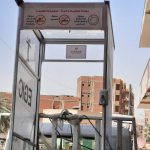 تركيب كابينة تعقيم كاملة بالمستشفي الجامعي للمواجهة فيروس كورونا