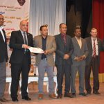 تكريم أفضل باحثين كلية الزراعة والموارد الطبيعية في إحتفالية الجامعة بعيد العلم
