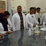 بدأ التدريب الصيفي للعام الجامعي 2022/2021 لطلاب الكلية